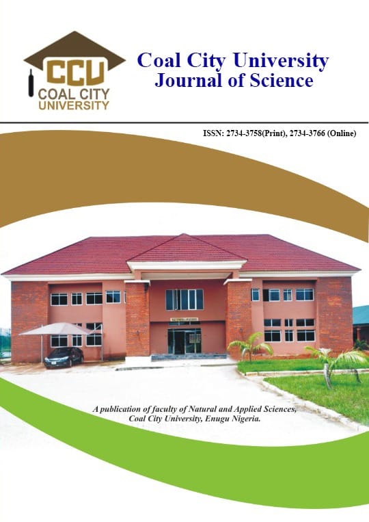 					View Vol. 4 No. 1 (2025): CCU Journal of Science
				